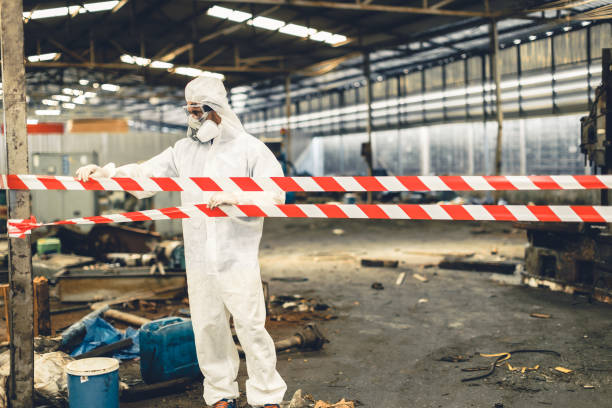 Professional Drug Lab Cleanup technician working in Ormond Beach, FL